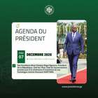 Le Chef de l'État prendra part à la cérémonie d'investiture du Président de la République de Côte d'Ivoire