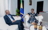 Le représentant-résident du FMI reçu au cabinet du ministre Louise Pierrette Mvono