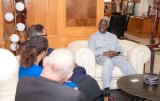 Dernière visite de l'ambassadeur de Suisse au Gabon chez le Chef du Gouvernement de la Transition