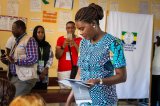 "Je me réjouis de l'engouement et de la mobilisation constatés dans notre centre de vote"