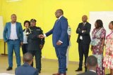 Jeannot Kalima reçu par le Général de Brigade Bonjean Rodrigue Mbanza