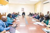 Une délégation du Syndicat National des agents de la Fonction publique reçue par le ministre de (…)
