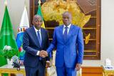Le Président de la République reçoit en audience le Ministre de la Justice, le Dr Augustin Emane