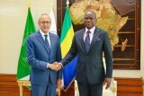 Mohammed Bouzoubaa reçu par le Chef de l'Etat gabonais