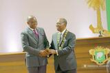 Le Chef de l'État prend part à la cérémonie d'investiture de son homologue de Côte d'Ivoire