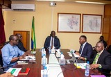 Séance de travail du ministre Nembé avec la Société Équatoriale des Mines (SEM)