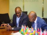 Charles M'ba et Mark-Alexandre Doumba à Washington dans le cadre des Réunions de Printemps du (…)