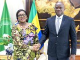 Le Chef de l'État reçoit un envoyé spécial du Président congolais et l'Ambassadeur du Liban au Gabon