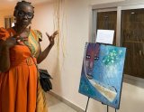 Retour aux sources : Une exposition sur l'identité culturelle gabonaise l'artiste peintre Dyane (…)