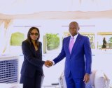 Sylvie Baïpo-Témon reçue à la présidence de la république gabonaise