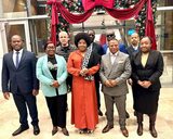 Élodie Diane Fouéfoué épouse Sandjoh au forum de paix, de la sécurité et du leadership féminin