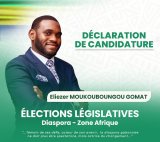Éliezer Moukouboungou Gomat officialise sa candidature aux législatives pour représenter la (…)