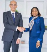 l'Ambassadeur de la République de Turquie au Gabon reçu par la ministre Syrielle Zora Kassa