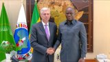 Général Thomas Waldhauser reçu en audience par le Chef de l'Etat gabonais